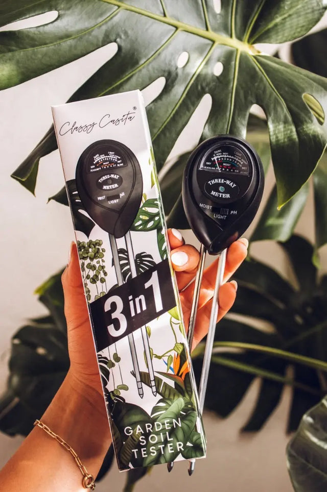 Feuchtigkeitsmessgerät 3 in 1 Für Feuchtigkeit pH-Wert und Lichtintensität von Classy Casita