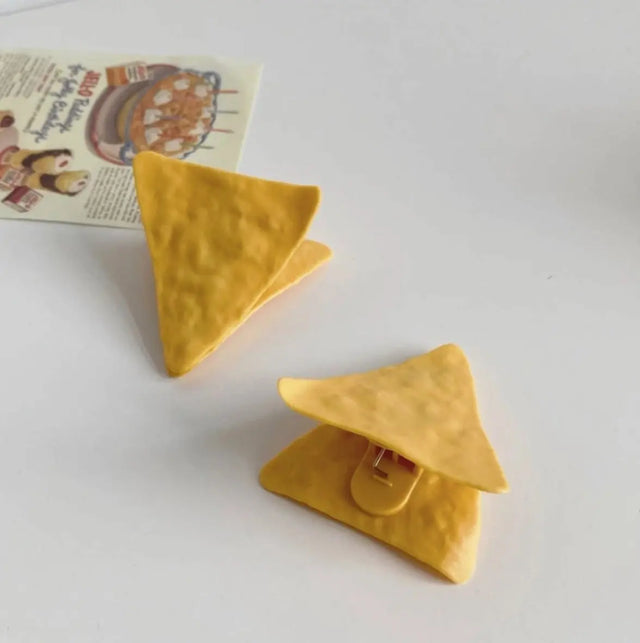 Beutelclips In Chips Form Nacho und Pringles 4er Set von Homerely