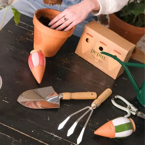 Bewässerungskegel Mini Ollas Streifen (3er Set) von Pepin