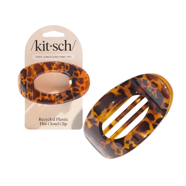 Flache Haarklammer L Schildpatt von Kitsch