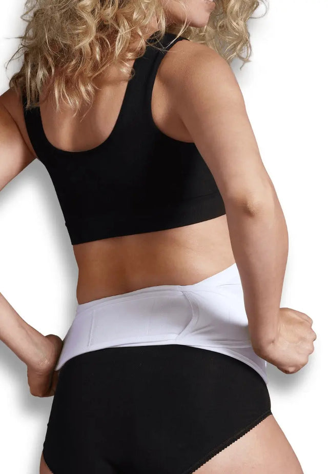 Stützgurt für Schwangere mit Klettverschluss Weiss L/XL von Carriwell