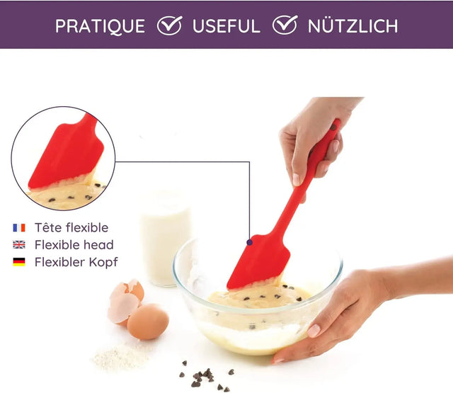 Spachtel Silikon Rot von Mastrad