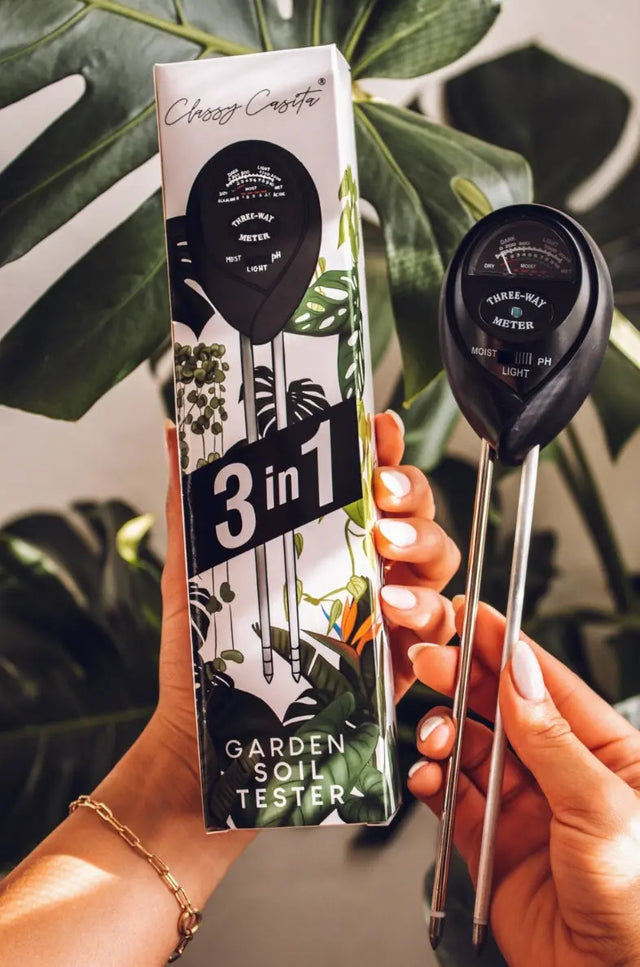 Feuchtigkeitsmessgerät 3 in 1 Für Feuchtigkeit pH-Wert und Lichtintensität von Classy Casita