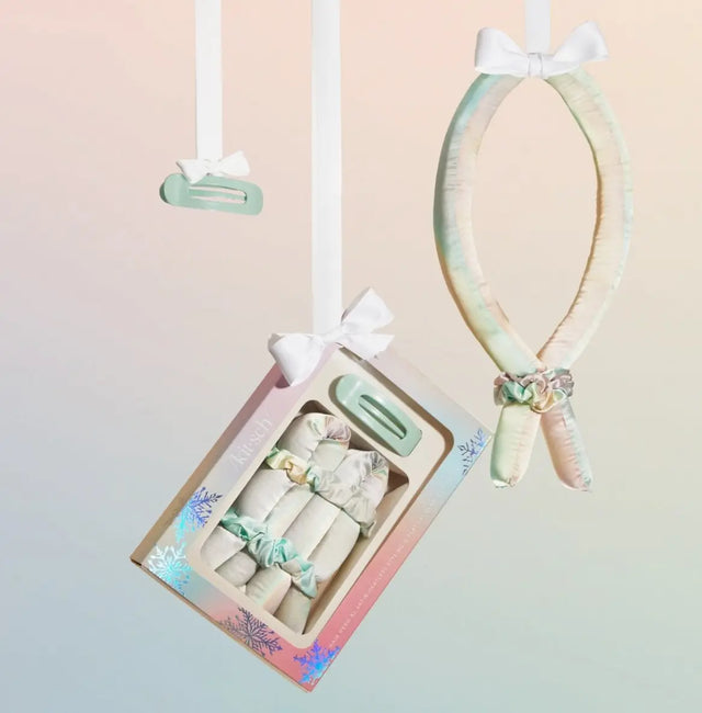 Hair Hero Xl Satin Set Mit Flachem Krallen 4 teilig von Kitsch