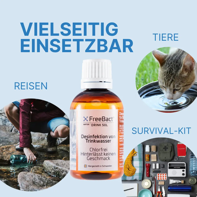 Freebact Drink 50L Trinkwasserdesinfektion von guteszeug.ch