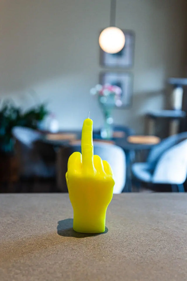F*ck you neon Grün von Candle Hand