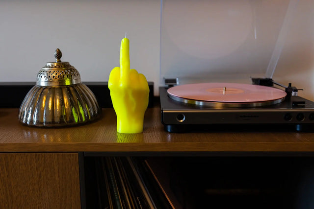 F*ck you neon Grün von Candle Hand