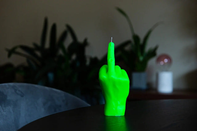 F*ck you neon Grün von Candle Hand