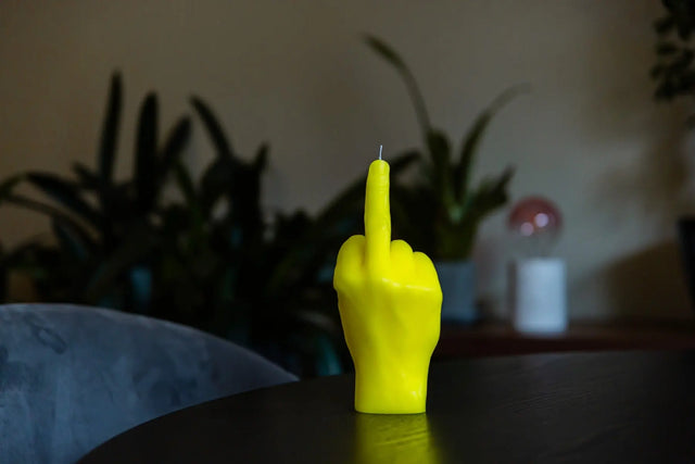 F*ck you neon Grün von Candle Hand