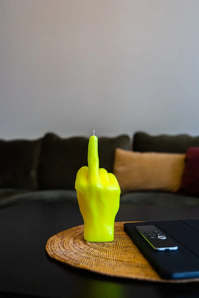 F*ck you neon Grün von Candle Hand