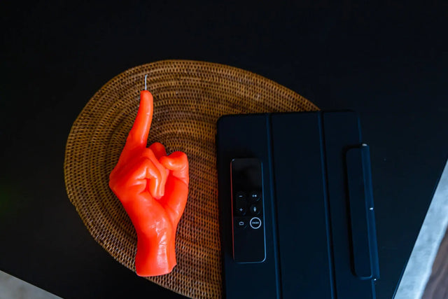 F*ck you neon Grün von Candle Hand