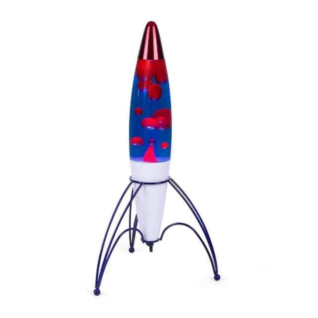 Retro Lava Lampe Rakete von NASA