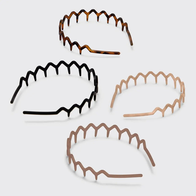 Zick Zack Stirnband 2er Set von Kitsch