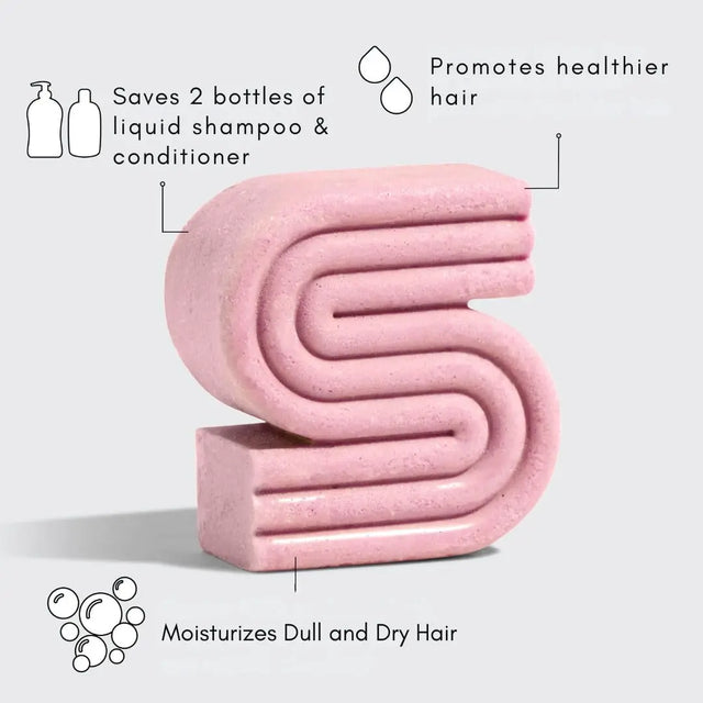 Pflegender Shampoo Riegel mit Rizinusöl von Kitsch