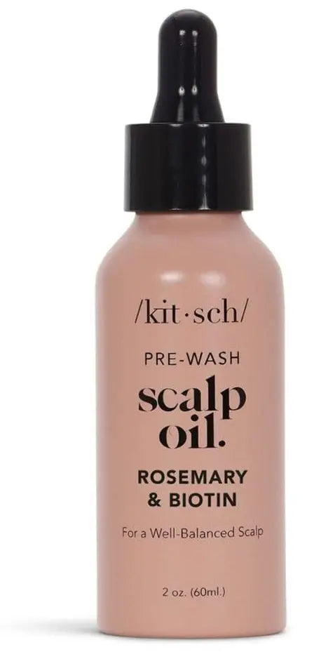 Kopfhautöl vor dem Waschen Rosmarin und Biotin 60 ml von Kitsch