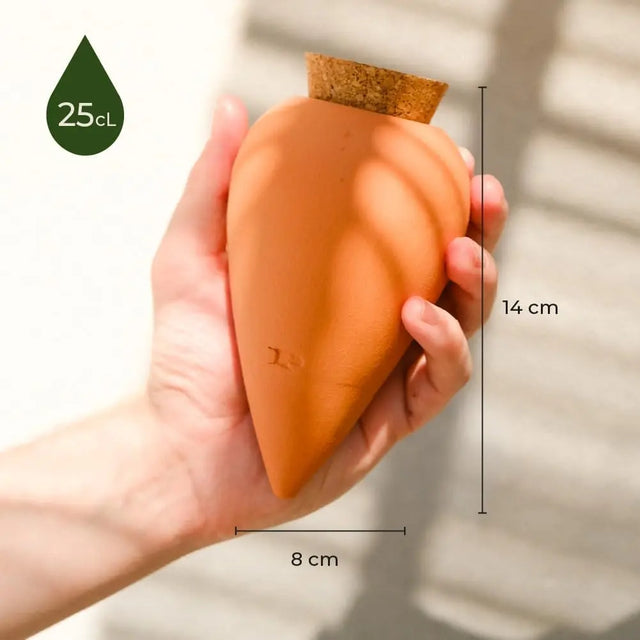 Bewässerungskegel Olla Terrakotta (2er Set) von Pepin