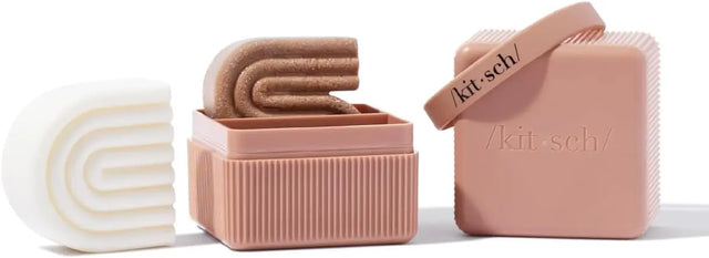 Beauty Reisesetui für feste Duschseife und Conditoner von Kitsch