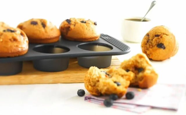 Muffin-Backform Silikon 9 Stück von Mastrad