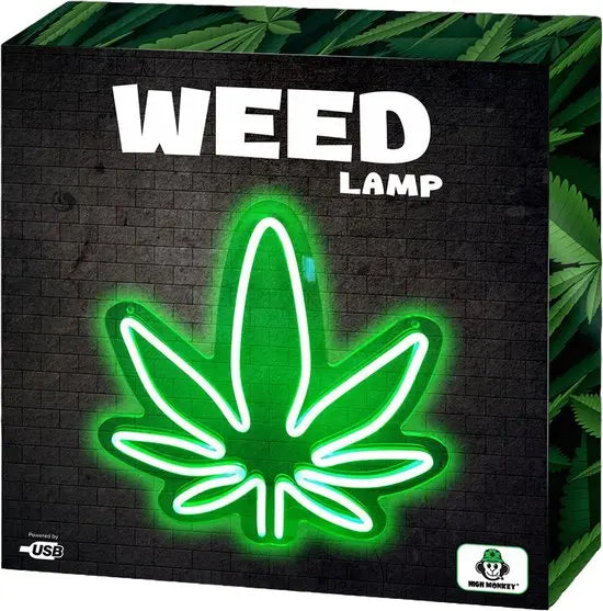 Neon Lampe Weed von Mad Monkey