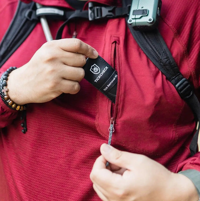 Premium Zeckenentferner Set Edelstahl mit Tasche für Mensch und Tier von Tickcheck