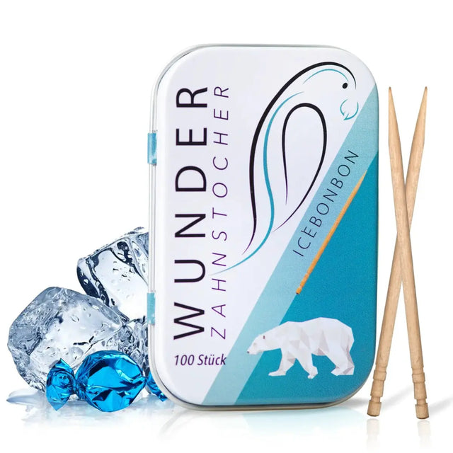 Zahnstocher mit Geschmack Eisbonbon von Wunder Zahnstocher