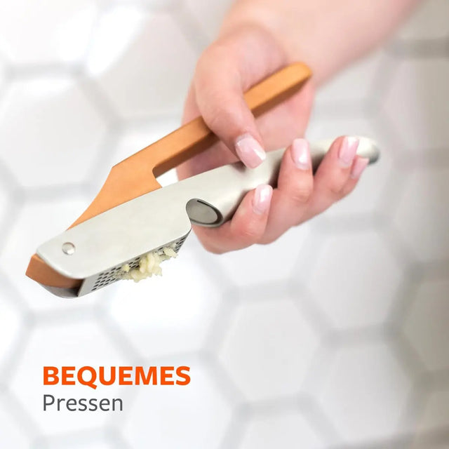 Knoblauchpresse Easy-Clean Crushed It von full circle