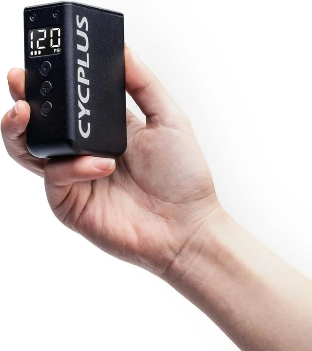 Fahrradpumpe AS2Max Elektrisch Mini Kompressor Akku von Cycplus