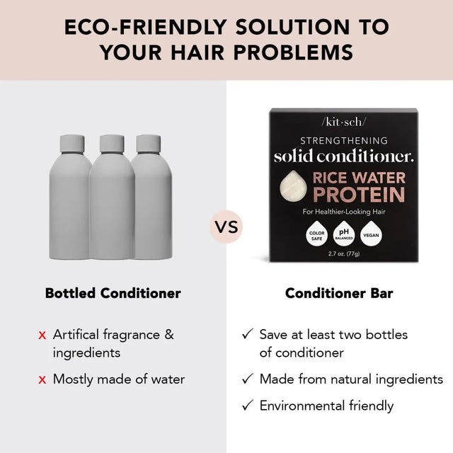 Reis Wasser Protein Conditioner Riegel Haarwachstum von Kitsch