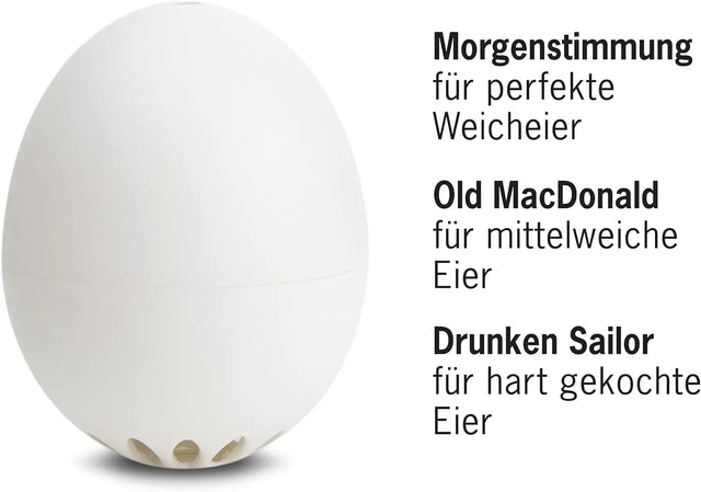 Singende Eieruhr Classic weiss von PiepEi