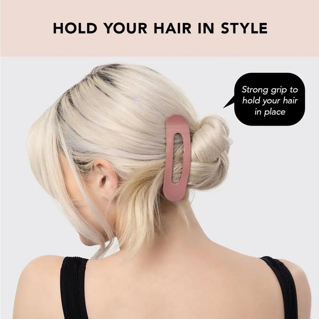 Flat Lay Klauenclip 3er Set Ultraglänzendes Terrakotta von Kitsch