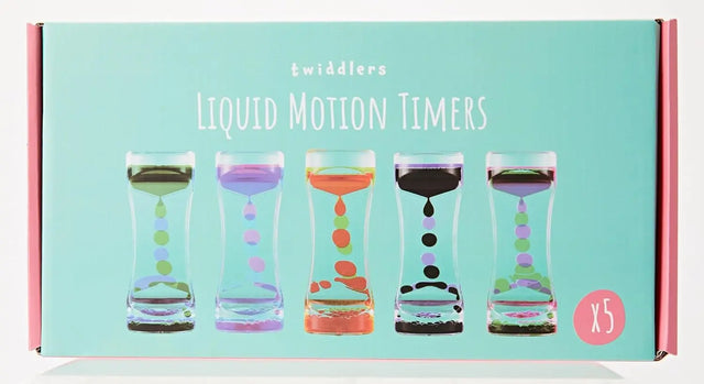 Spielzeug Flüssige Sanduhr 5 Stück von Twiddlers