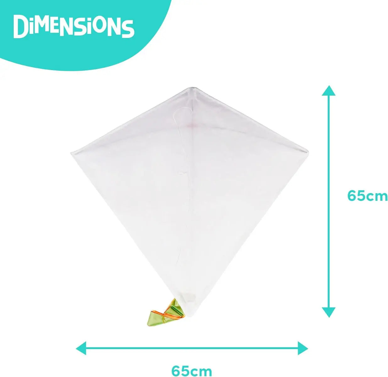 Flugdrachen zum bemalen 3 Stück von Twiddlers
