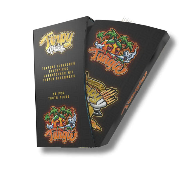 Terpy Picks Zahnstocher mit Geschmack Tangie von Wunder Zahnstocher