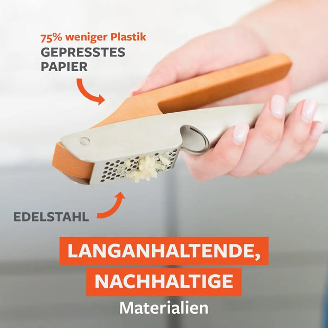 Knoblauchpresse Easy-Clean Crushed It von full circle