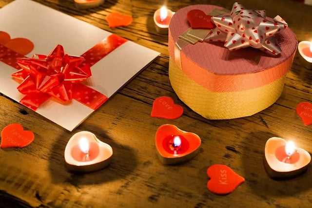 Rechaudkerze Herz Rauchfrei 50 Stück von Twiddlers