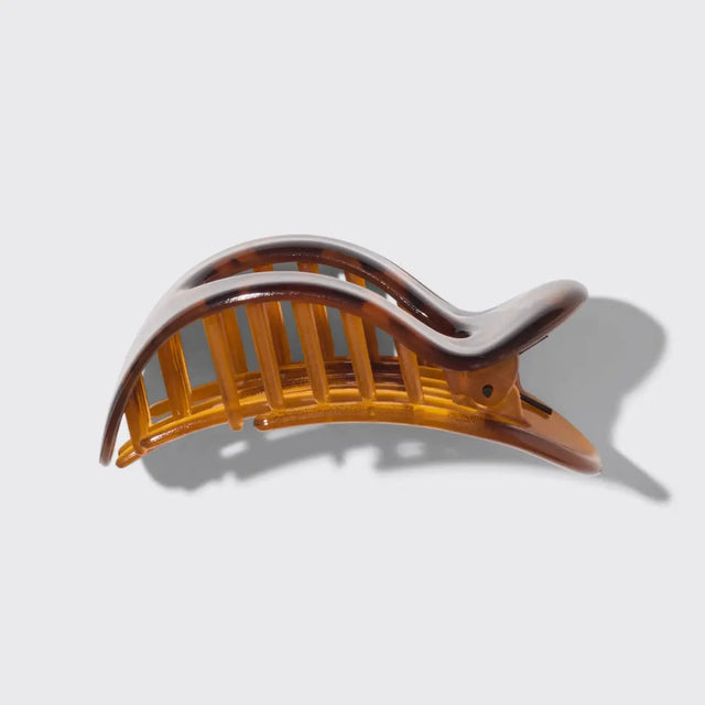 Flache Haarklammer L Schildpatt von Kitsch