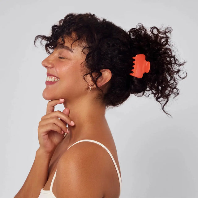 Haarklammer M Kirschrot von Kitsch