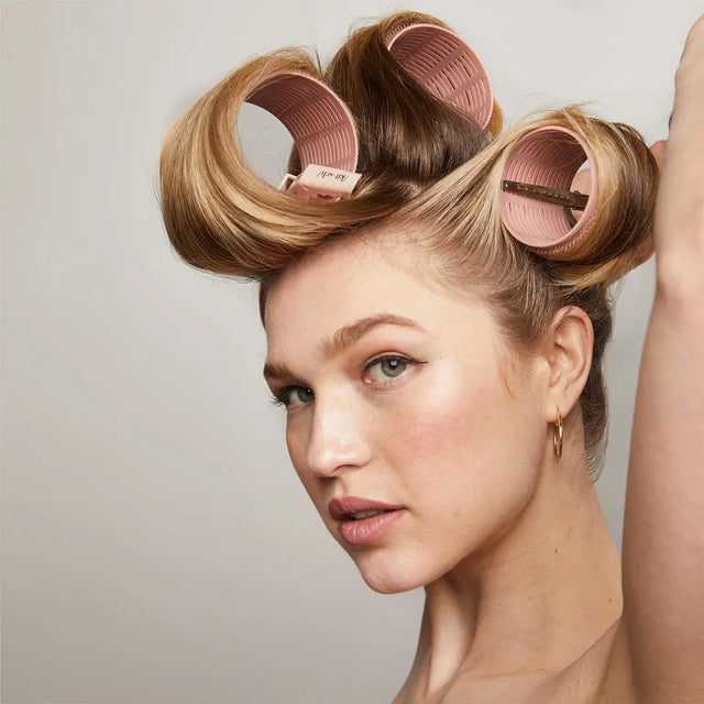 XL-Thermoroller aus recyceltem Kunststoff Terrakotta 4er Set von Kitsch