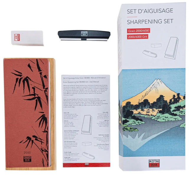 Schleifstein Set 2000/6000 Pakka von KOTAI