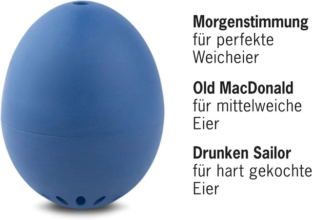 Singende Eieruhr Classic blau von PiepEi
