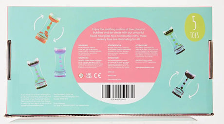 Spielzeug Flüssige Sanduhr 5 Stück von Twiddlers