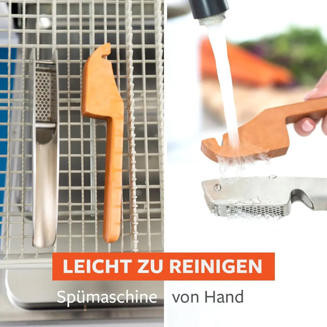 Knoblauchpresse Easy-Clean Crushed It von full circle