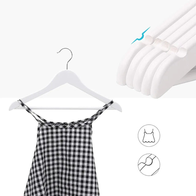 Kinderkleiderbügel 20er Set rutschfester Hosensteg von Songmics