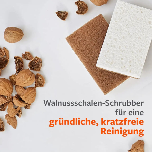 Walnuss-Schwamm In A Nutshell 2er-Pack von full circle