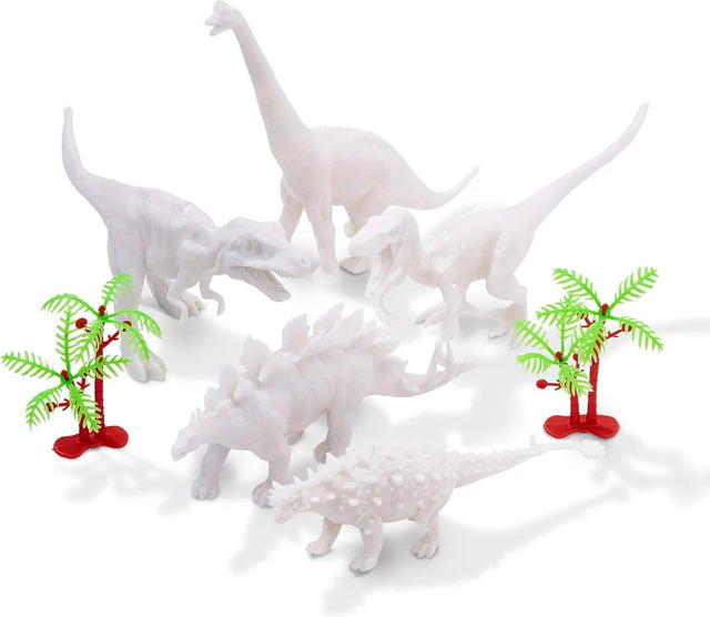 Dinosaurier Figuren 3D-Malset 15 Stück von Twiddlers