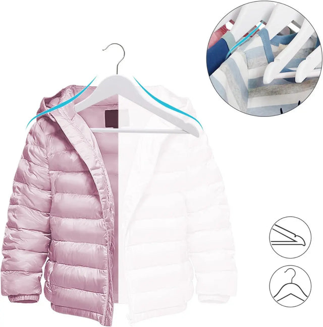 Kinderkleiderbügel 20er Set rutschfester Hosensteg von Songmics