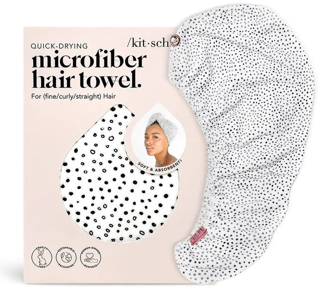 Mikrofaser-Haarhandtuch Micro Dot von Kitsch