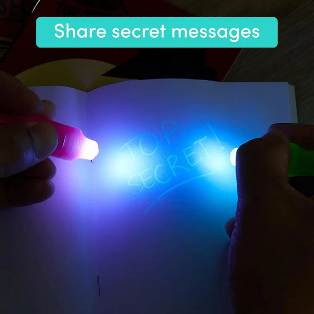 Stifte unsichtbare Tinte mit Notepad 12 Stück von Twiddlers