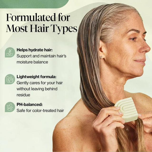 Feste Haarspülung mit Teebaum und Minze von Kitsch