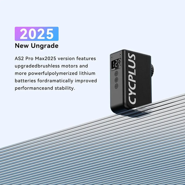 Fahrradpumpe AS2Max Elektrisch Mini Kompressor Akku von Cycplus